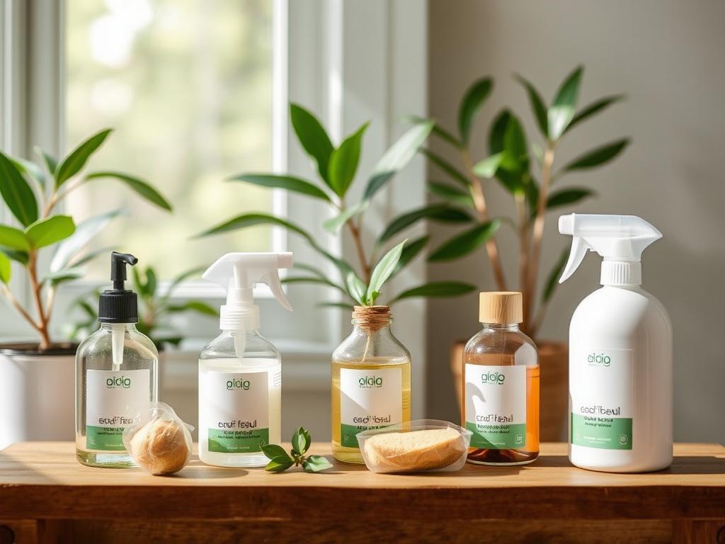 Eco-friendly products for home and health.фото