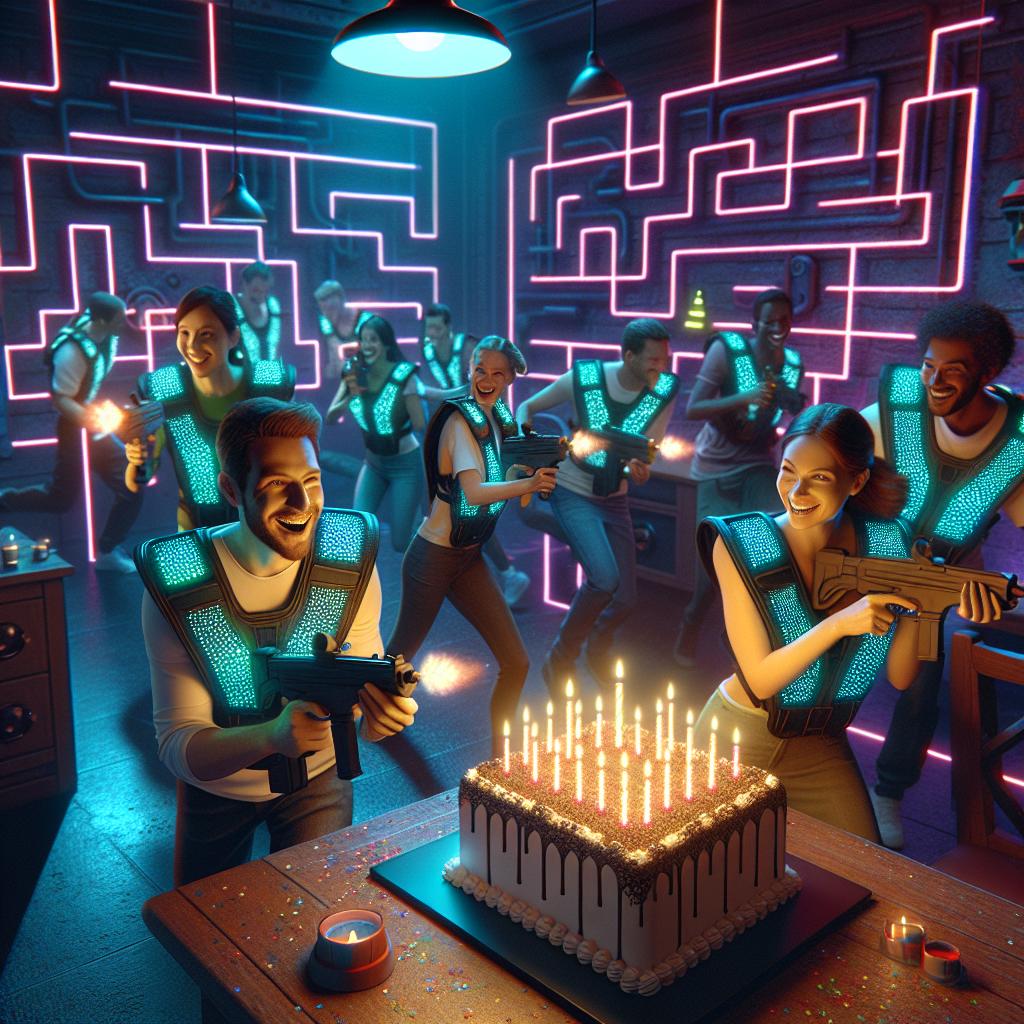 день рождения в формате лазертага день рождения в формате лазертагафото